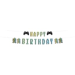 Paper Letter Banner Set Level Up- 4.5 Feet
