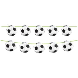 Soccer Party Paper Die Cut Banner - 36 Feet