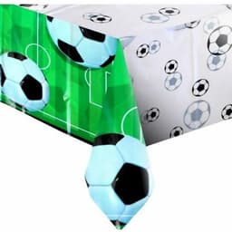 Soccer Plastic Table Cover 54In*84In 3D - 1 Pc