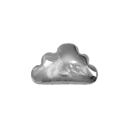 Cloud Silver Balloon (Helium)- 21 Inches