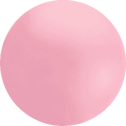Qualatex 5ft Cloudbuster Latex Balloon- Light Pink- 1pc