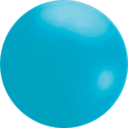 Qualatex 5ft Cloudbuster Latex Balloon- Light Blue- 1pc