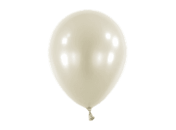 Anagram Mettalic Silver Latex Balloon (Air-Filled)- 5 Inches