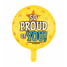 So proud of you Balloon (Helium)- 18 Inches