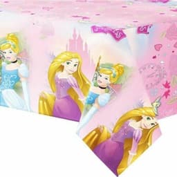Plastic Table Cover 54In * 84 In Disney Princess- 1 Pc