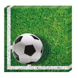 Soccer Paper Napkins 33cm*33cm - 20pc
