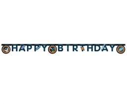 Paper Letter Banner Set Space Rocket- 6 Feet