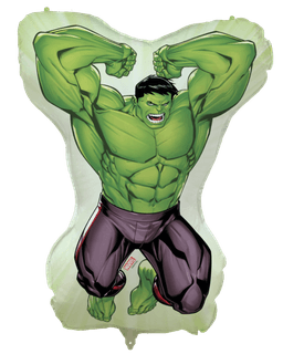 Foil Balloon Shaped Hulk- 31In * 38In 
