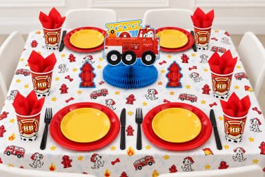 Centerpiece Fire Engine 13 Inches- 1Pc inspiration 1