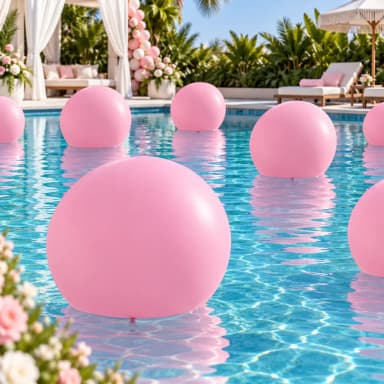 Sempertex Fashion Pink Latex Balloon (Air-Filled/Helium)- 36 Inches inspiration 1
