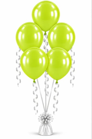 Anagram Fashion Kiwi Latex Balloon (Helium /Air-Filled)- 11 Inches inspiration 1