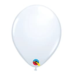 White Balloon (Helium/Air Filled) - 16 Inches