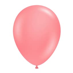 Pastel Coral Latex Balloon (Helium/Air Filled) - 11 Inches