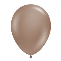 Pastel Cocoa Latex Balloon (Helium/Air Filled) - 11 Inches