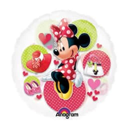 Minnie Mouse See Thru (Helium) - 26 Inches