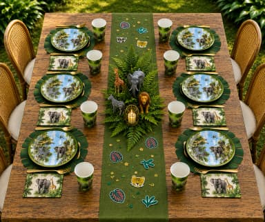 Paper Napkins 3Ply Animal Safari- 20 Pc inspiration 1