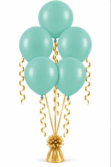 Anagram Fashion Robin's Egg Blue Latex Balloon (Helium /Air-Filled)- 11 Inches inspiration 1
