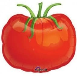 Tomato Shape Junior Balloon  (Helium) - 18 Inches