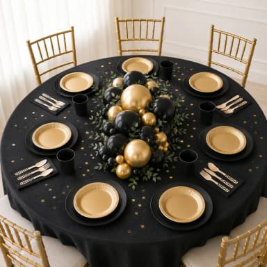 Premium Wooden Cutlery Black- 18 Pc inspiration 1